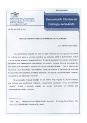 Thumbnail de Testes com pulverizador manual estacionário.