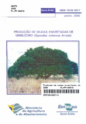 Thumbnail de Produção de mudas enxertadas de umbuzeiro (Spondias tuberosa Arruda).