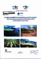 Thumbnail de Cenários geoambientais e ecossistemas da região Nordeste: potencialidades e demandas de modelos de gestão dos recursos de água e solo.