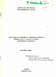 Thumbnail de Curso sobre os segmentos de assistencia tecnica e extensao rural e geracao e difusao controlada de tecnologia: relatorio final.