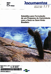 Thumbnail de Subsídios para formulação de um programa de convivência com a seca no Semi-Árido brasileiro.