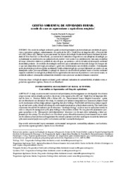 Thumbnail de Gestão ambiental de atividades rurais: estudo de caso em agroturismo e agricultura orgânica.