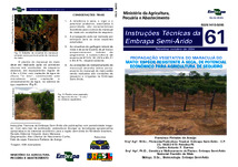 Thumbnail de Propagação vegetativa do maracujá do mato: espécie resistente à seca, de potencial econômico para agricultura de sequeiro.