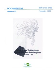 Thumbnail de Zoneamento e tipificação dos sistemas agrícolas do município de Ibiassucê-BA.