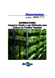 Thumbnail de Biorreatores: aspectos gerais e sua utilização para cultura de tecidos vegetais.