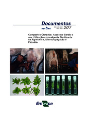 Thumbnail de Compostos clorados: aspectos gerais e sua utilização como agente sanitizante na agricultura, micropropagação e pecuária.