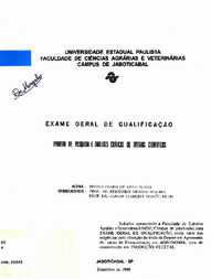 Thumbnail de Determinação do sexo em plantas de tamareira (Phoenix dactylifera L.) baseada em padrões de isoenzimas: Projeto de pesquisa.