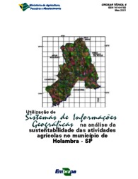 Thumbnail de Utilização de sistemas de informações geográficas na análise da sustentabilidade das atividades agrícolas no Município de Holambra-SP.