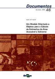 Thumbnail de Um modelo orientado a objetos para o cálculo da estimativa da área acessível a solvente.