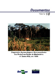 Thumbnail de Diagnóstico agroecológico e socioeconômico dos produtores rurais de Machadinho d´Oeste (R0), em 1999.