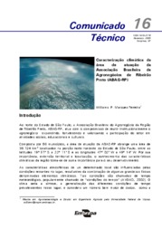 Thumbnail de Caracterização climática da área de atuação da Associação Brasileira de Agronegócios de Ribeirão Preto (ABAG-RP).