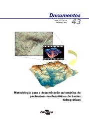 Thumbnail de Metodologia para a determinação automática de parâmetros morfométricos de bacias hidrográficas.