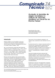 Thumbnail de Avaliação de larvicidas de origem microbiana no controle de traças-das-crucíferas em couve-flor no Distrito Federal.