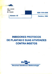 Thumbnail de Inibidores protéicos de plantas e suas atividades contra insetos.