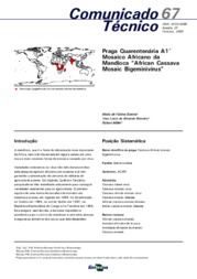 Thumbnail de Praga quarentenária A1 Mosaico africano da Mandioca 'African cassava mosaic bigeminivirus'.