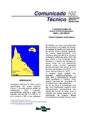 Thumbnail de O germoplasma de Eucalyptus cloeziana F. Muell. no Brasil.