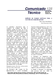 Thumbnail de Espécies de fungos exóticas para a cultura da cana-de-açúcar.