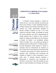 Thumbnail de Conservação de amendoim (Arachis hypogaea L.) a longo prazo.