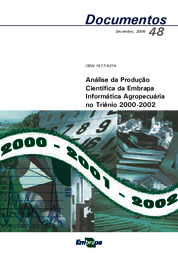 Thumbnail de Análise da produção científica da Embrapa Informática Agropecuária no triênio 2000-2002.