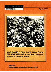 Thumbnail de Maturação e qualidade fisiológica de sementes de algodão, Gossypium hirsutum L. latifolium Hutch.