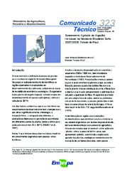 Thumbnail de Zoneamento agrícola do algodão herbáceo no Nordeste Brasileiro safra 2007/2008. Estado do Piauí.