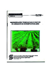 Thumbnail de Recomendações técnicas para o cultivo do amendoim no nordeste brasileiro.