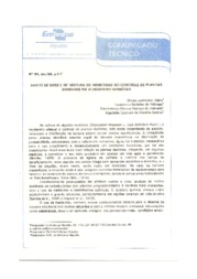 Thumbnail de Efeito de dose e de mistura de herbicidas no controle de plantas daninhas no controle de plantas daninhas em algodoeiro herbáceo.