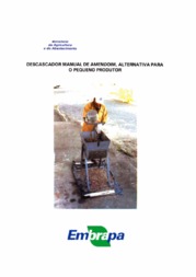 Thumbnail de Descascador manual de amendoim, alternativa para o pequeno produtor.