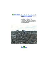 Thumbnail de Validação tecnologia da produção de algodão herbáceo em ambiente oligotrófico e xénico, no Nordeste brasileiro.