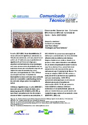 Thumbnail de Desempenho comercial das cultivares BRS Aroeira e BRS Ipê no Estado de Goiás-safra 2001/2002.