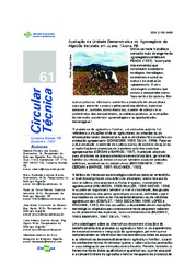 Thumbnail de Avaliação da unidade demonstrativa do agronegócio do algodão instalada em Juarez Távora, PB.