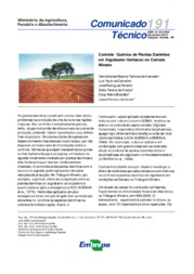 Thumbnail de Controle químico de plantas daninhas em algodoeiro herbáceo no cerrado mineiro.