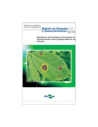 Thumbnail de Resistência de genótipos de amendoim às cercosporioses sob condições naturais de infecção.