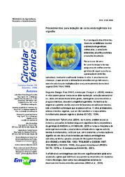Thumbnail de Procedimentos para indução de calos embriogênicos em algodão.