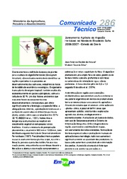 Thumbnail de Zoneamento agrícola do algodão herbáceo no Nordeste brasileiro safra 2006/2007 - Estado do Ceará.