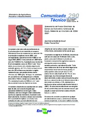 Thumbnail de Zoneamento de riscos climáticos da cultura da mamoneira no Estado do Ceará, referente ao ano safra de 2006/2007.