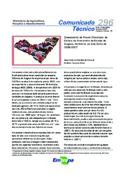 Thumbnail de Zoneamento de riscos climáticos da cultura da mamoneira no Estado de Alagoas, referente ao ano safra de 2006/2007.