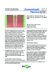 Thumbnail de Regeneração in vitro dos acessos do banco ativo de Germoplasma de algodão 2006.