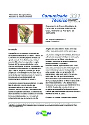 Thumbnail de Zoneamento de riscos climáticos da cultura da mamoneira no Estado do Ceará, referente ao ano-safra de 2007/2008.