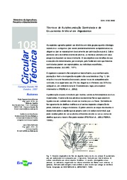 Thumbnail de Técnicas de autofecundação controlada e de cruzamento artificial em algodoeiros.