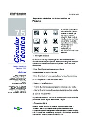 Thumbnail de Segurança química em laboratórios de pesquisa.