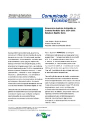 Thumbnail de Zoneamento agrícola do algodão no Sudeste brasileiro safra 2004/2005. Estado do Espírito Santo.