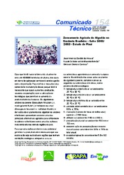 Thumbnail de Zoneamento agrícola do algodão no Nordeste brasileiro - safra 2002/2003 - Estado do Piauí.