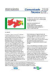 Thumbnail de Zoneamento agrícola da mamona no Nordeste Brasileiro safra 2005-2006. Estado da Paraíba.