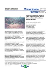 Thumbnail de Adubação e população de plantas na cultura do algodão colorido BRS 200 marrom no estado do Mato Grosso, município de Colider.