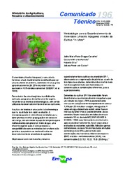 Thumbnail de Metodologia para o superbrotamento de amendoim (Arachis hipogea) através do cultivo in vitro.