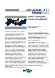 Thumbnail de Zoneamento agrícola do algodão herbáceo no Nordeste brasileiro safra 2007/2008 Estado de Pernambuco.