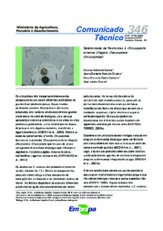 Thumbnail de Seletividade de pesticidas à Chrysoperla externa (Hagen) (Neuroptera: Chrysopidae).