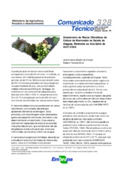 Thumbnail de Zoneamento de riscos climáticos da cultura da mamoneira no Estado de Alagoas, referente ao ano-Safra de 2007/2008.