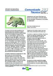 Thumbnail de Zoneamento de riscos climáticos da cultura da mamoneira no Estado do Rio Grande do Norte, referente ao ano safra de 2006/2007.